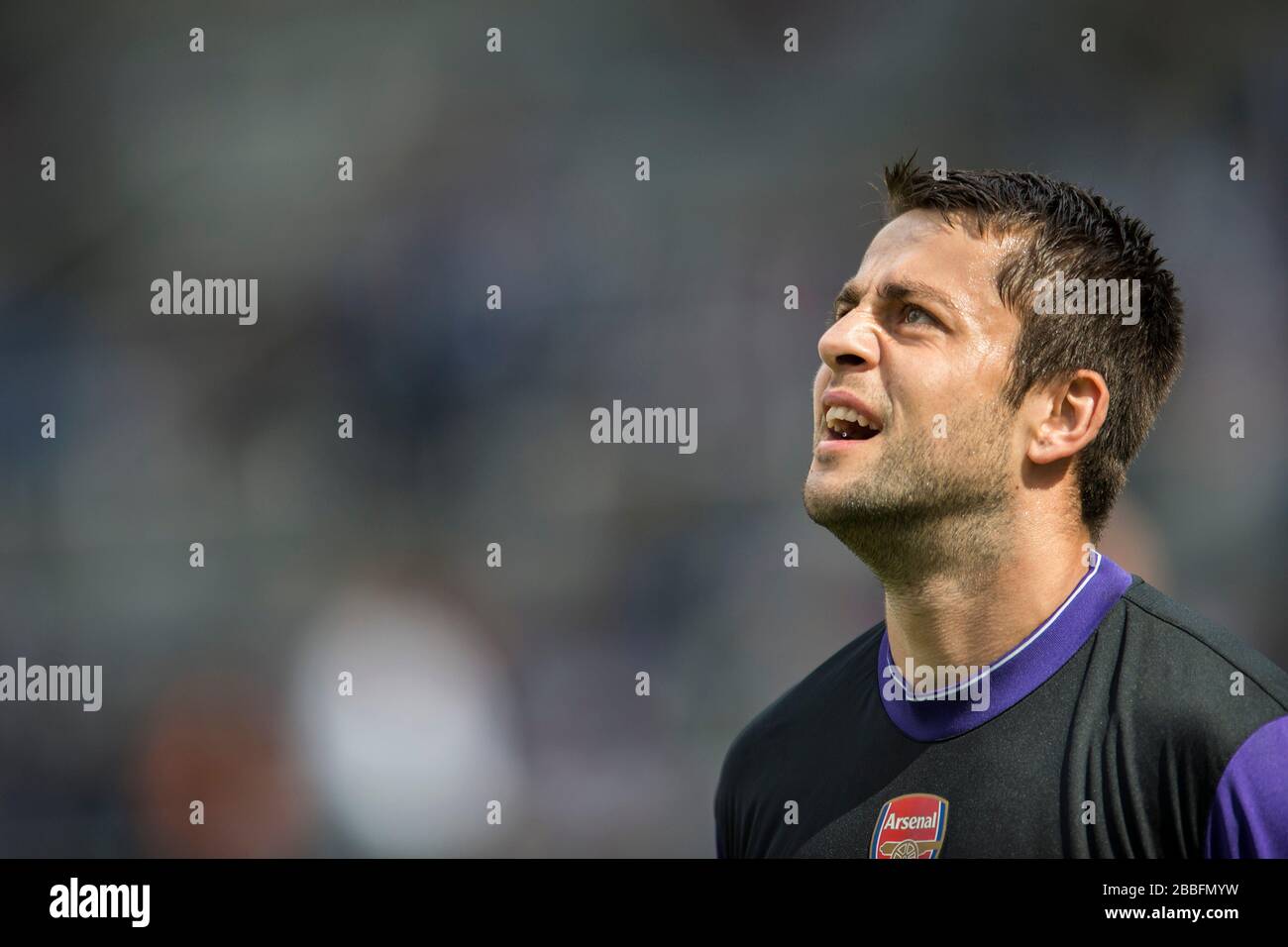 Lukasz Fabianski, Arsenal goalkeeper Stock Photo