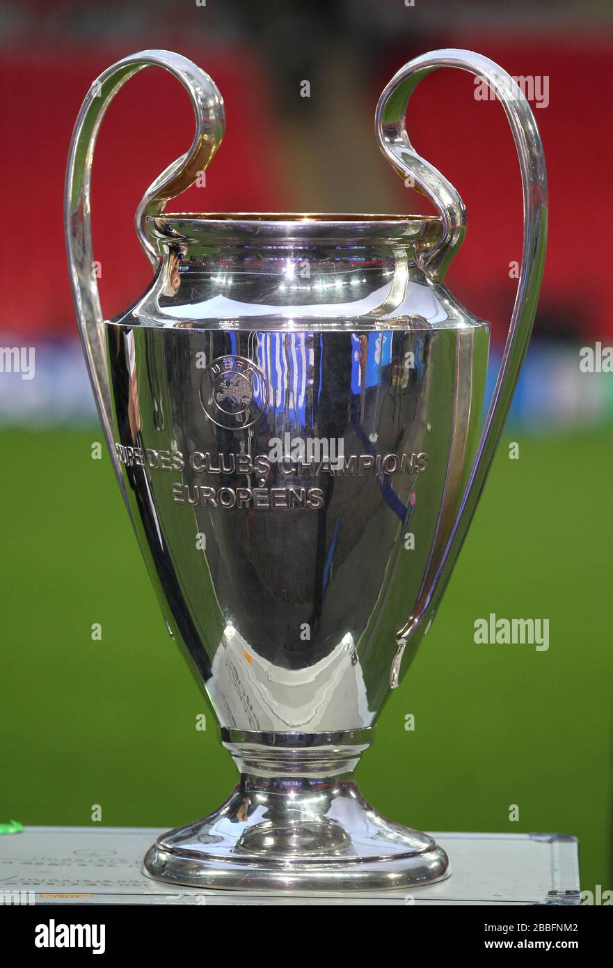 Uefa champions league trophy hi-res stock photography and images - Alamy