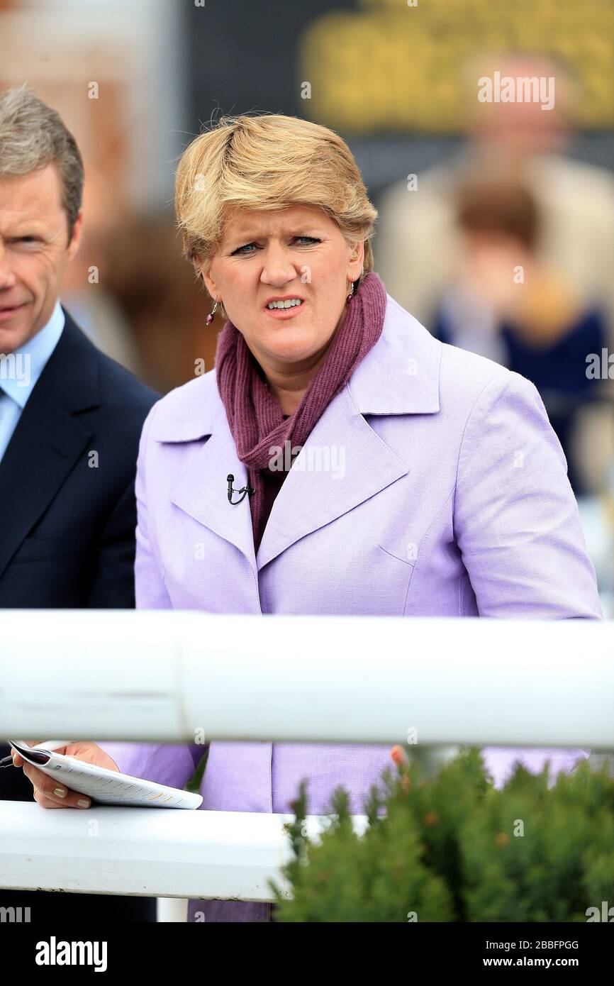 Clare Balding, Channel 4 Racing Presenter Stock Photo Alamy