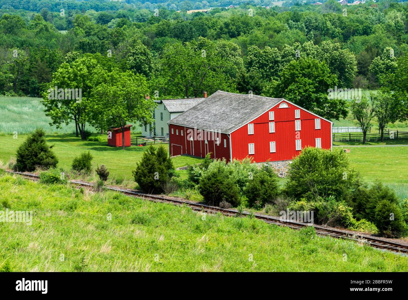 Oak ridge farm and battle site Gettysburg National Civil War ...