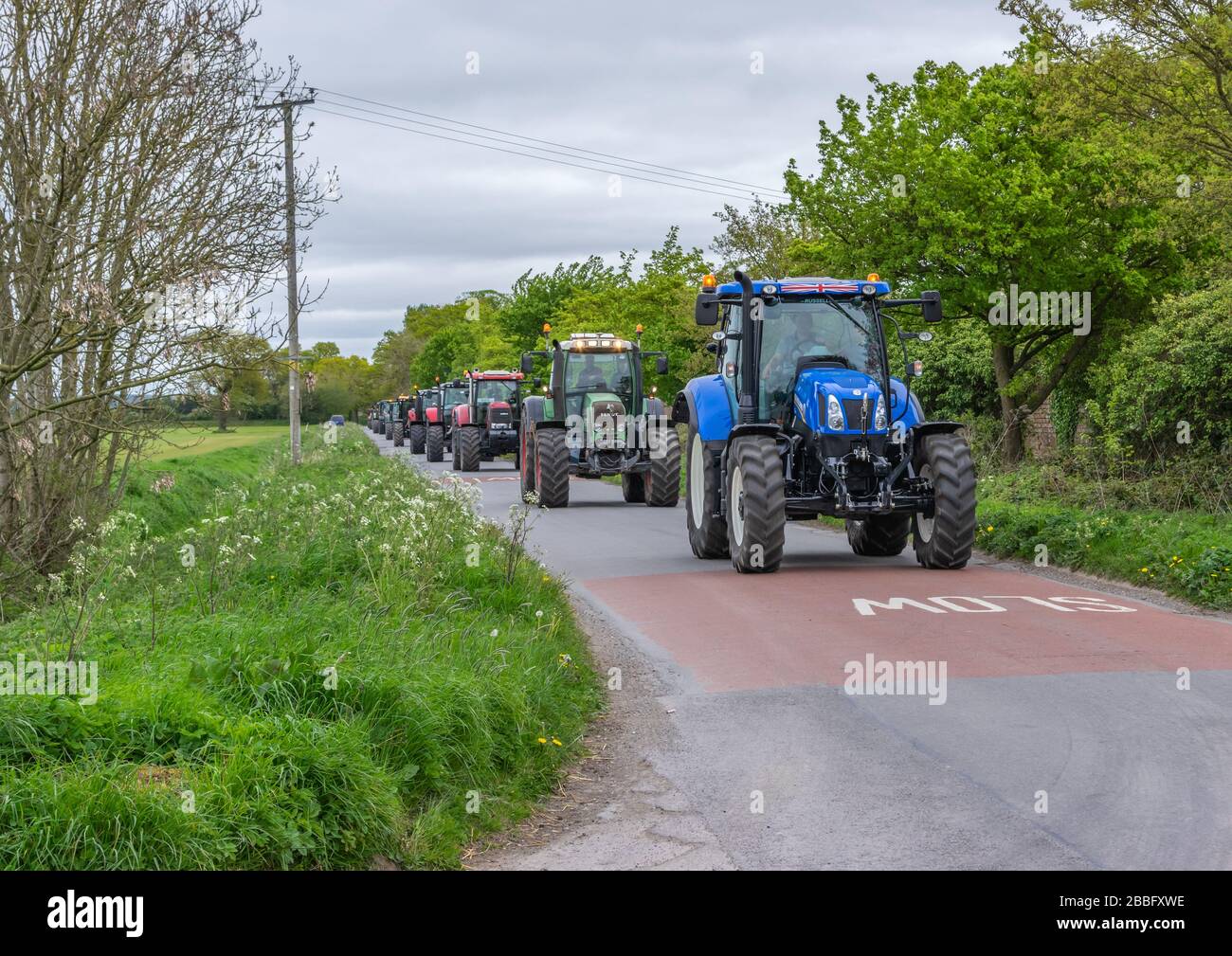 Tractor uk farmers hires stock photography and images Alamy