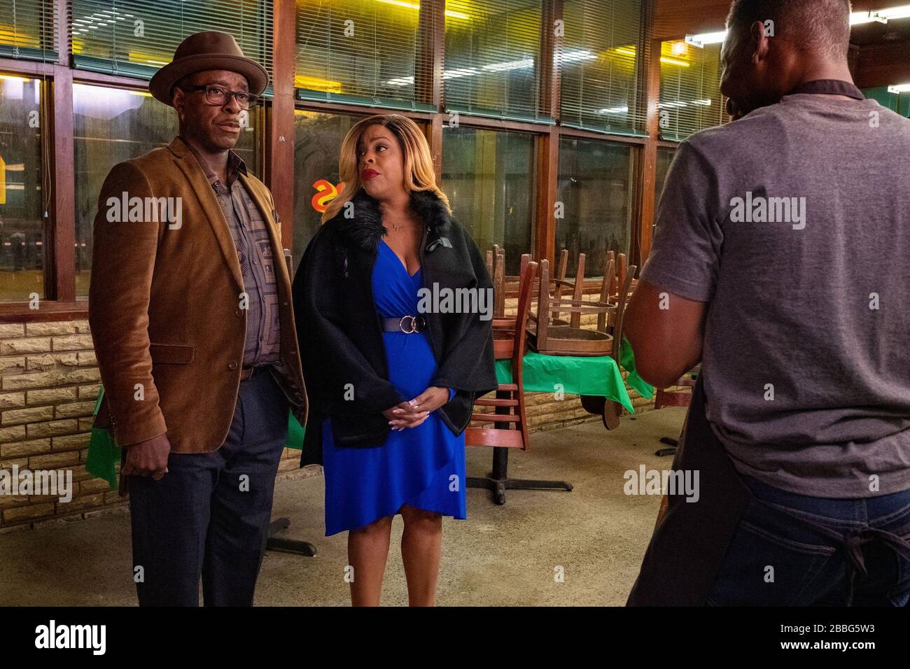 UNCORKED, from left Courtney B. Vance, Niecy Nash, 2020. ph Nina