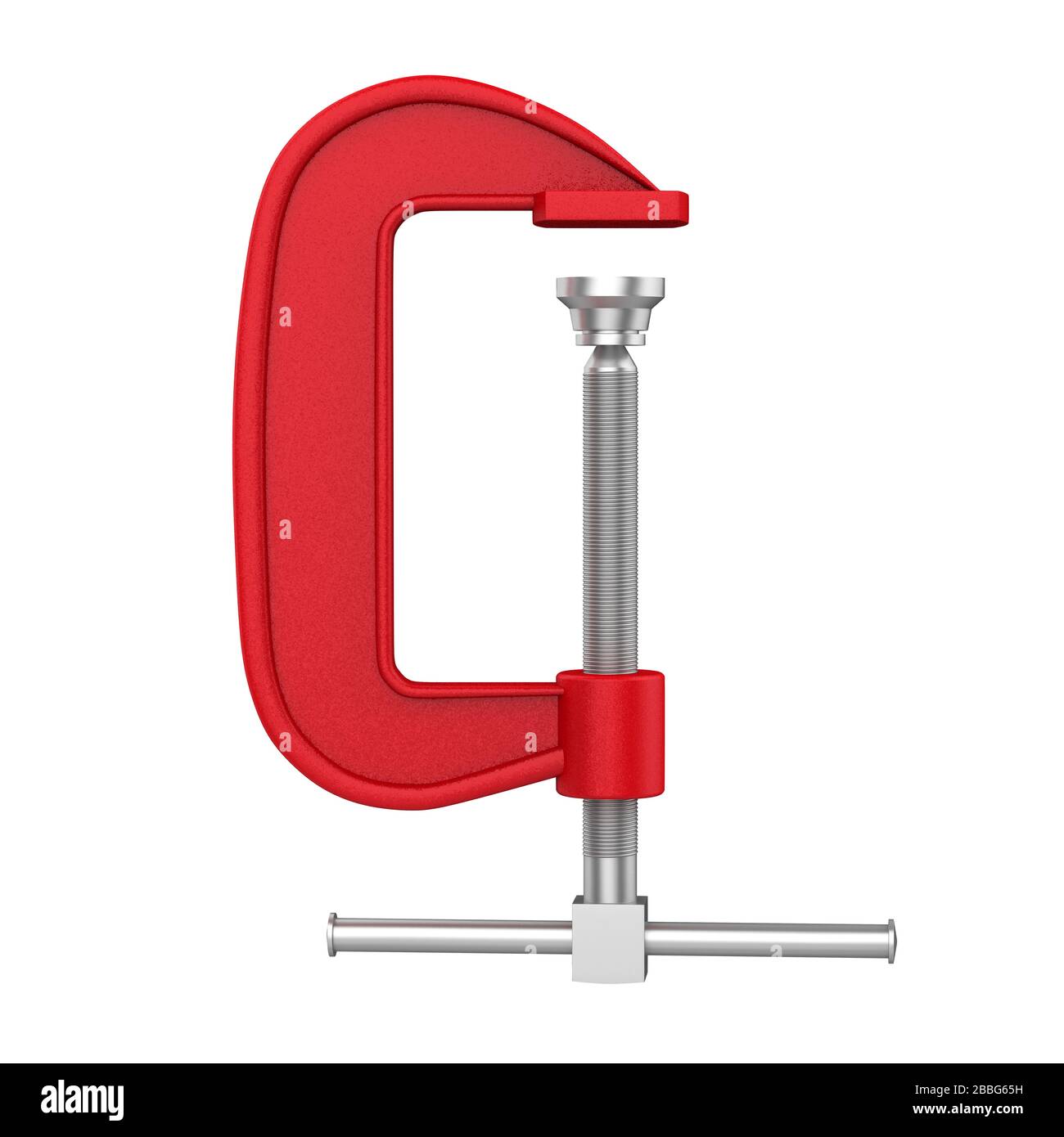 Clamp Compression Tool Isolated Stock Photo Alamy