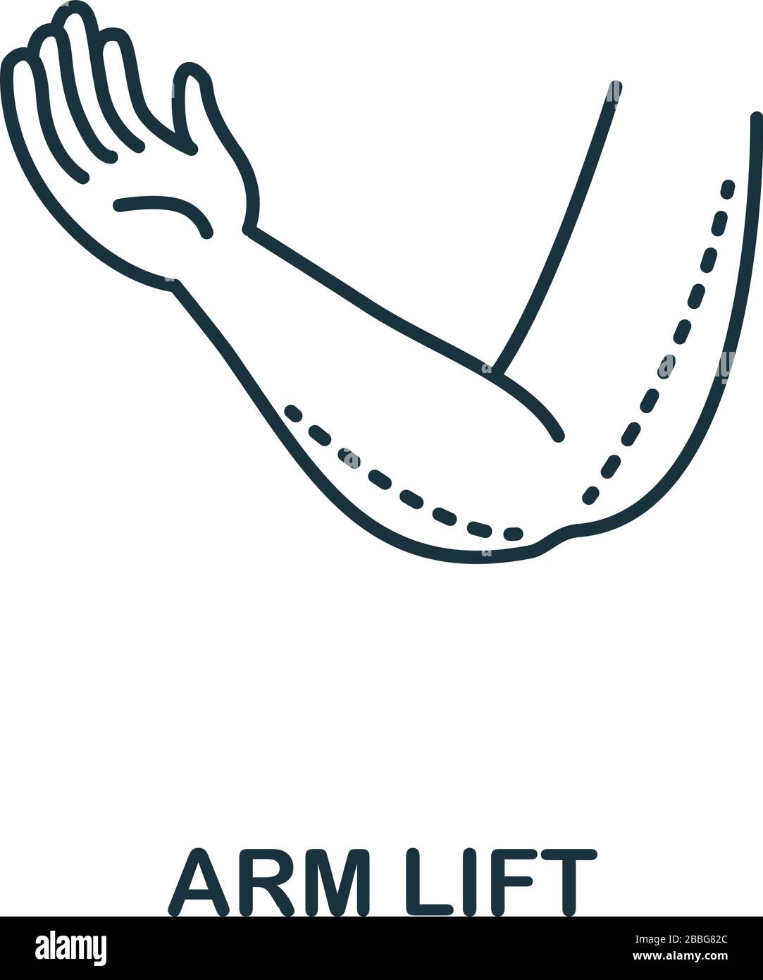 Arm plastic surgery Stock Vector Images Alamy