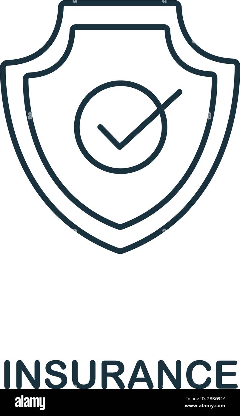 Insurance icon from insurance collection. Simple line Insurance icon ...