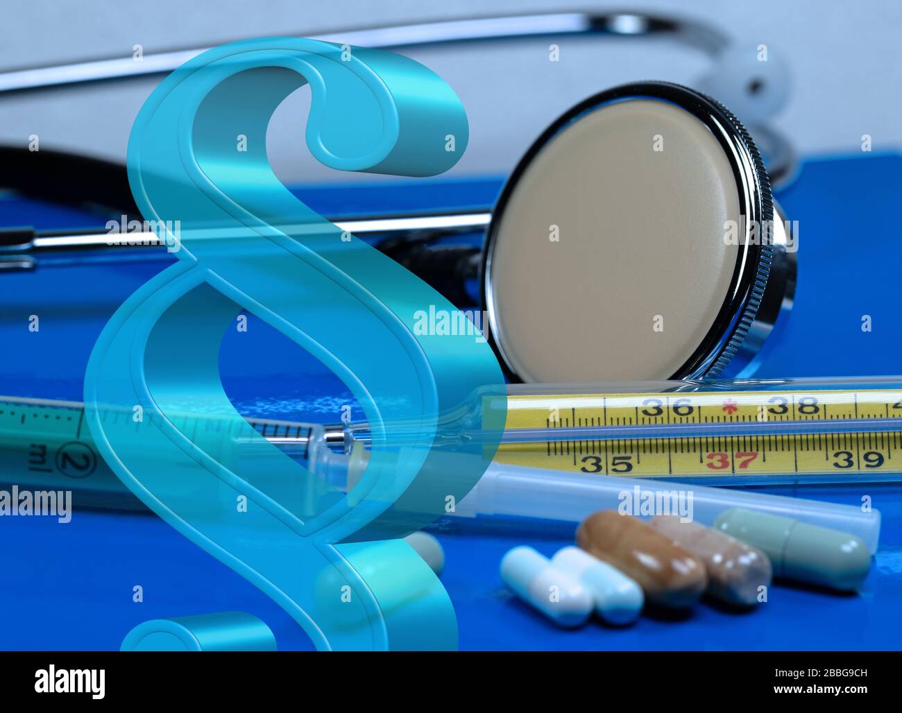 Medicines Act, Paragraph, Medicines and Medical Instruments Stock Photo