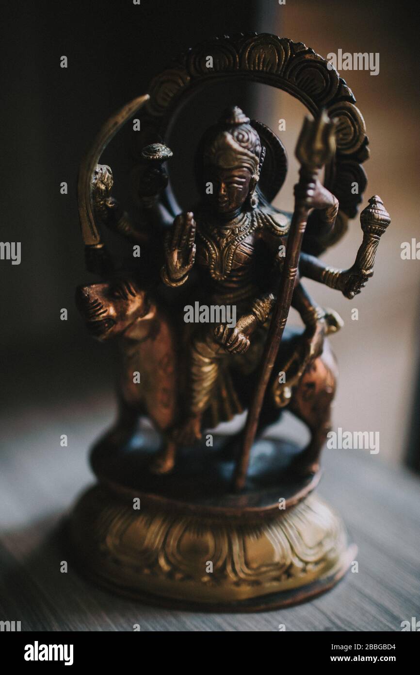 Female indian goddess deity statue hi-res stock photography and images ...
