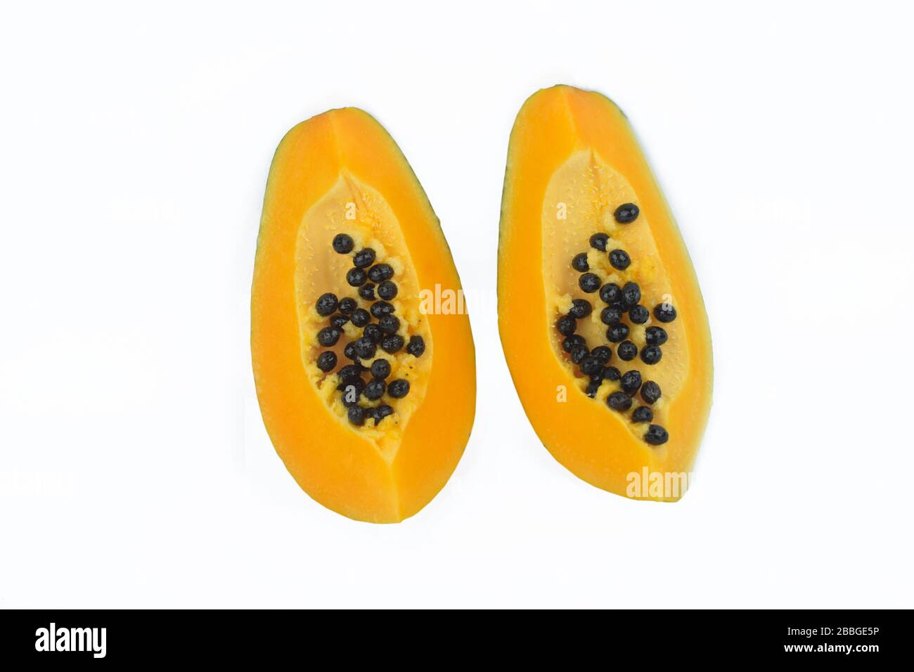 Ripe papaya Cut Out Stock Images & Pictures Alamy