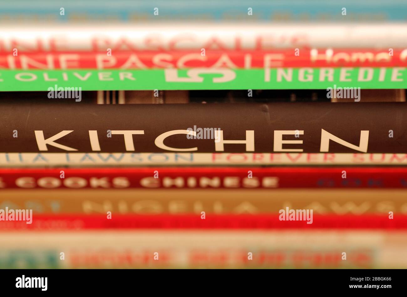 recipe books Stock Photo