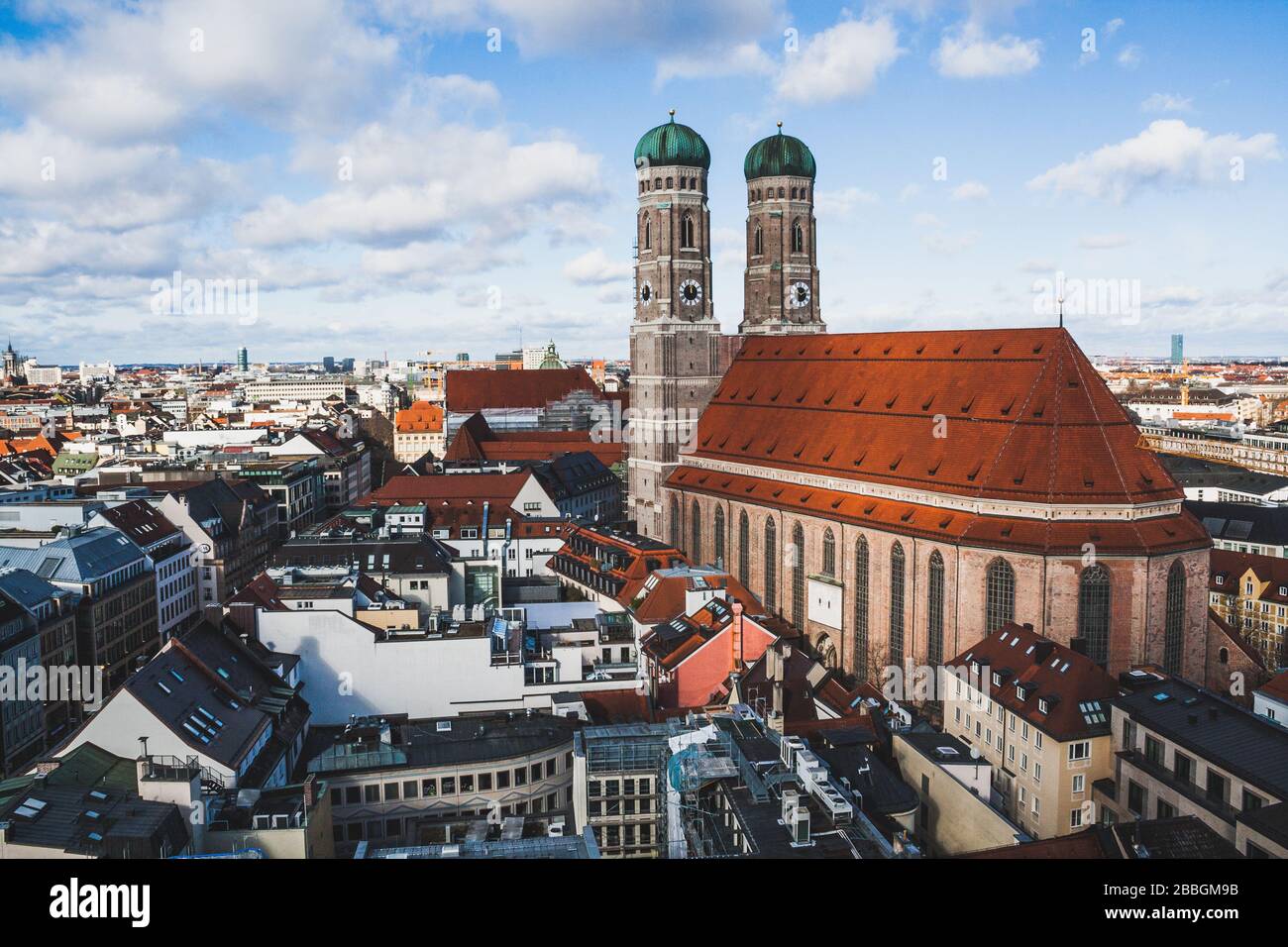 Cityscape Photography, Munich, Germany Stock Photo