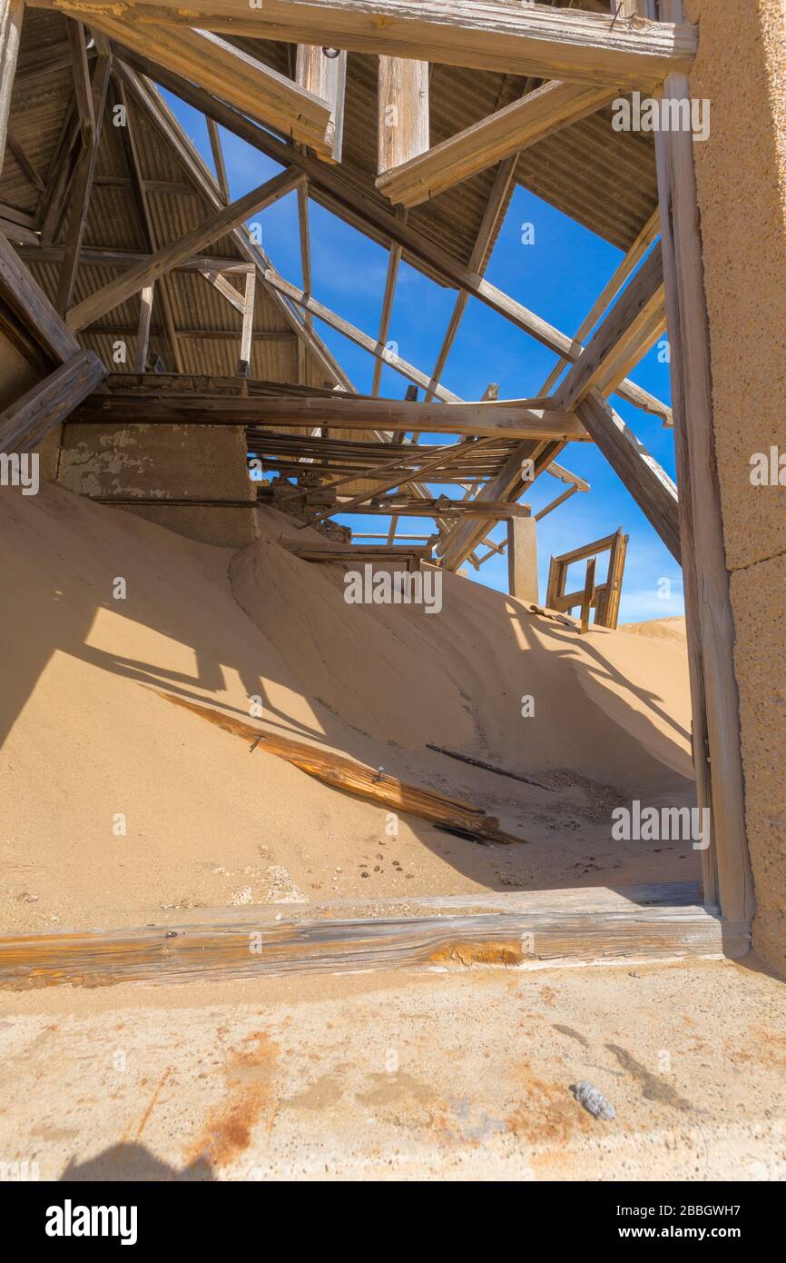 Ruins at old diamond mine Stock Photo Alamy