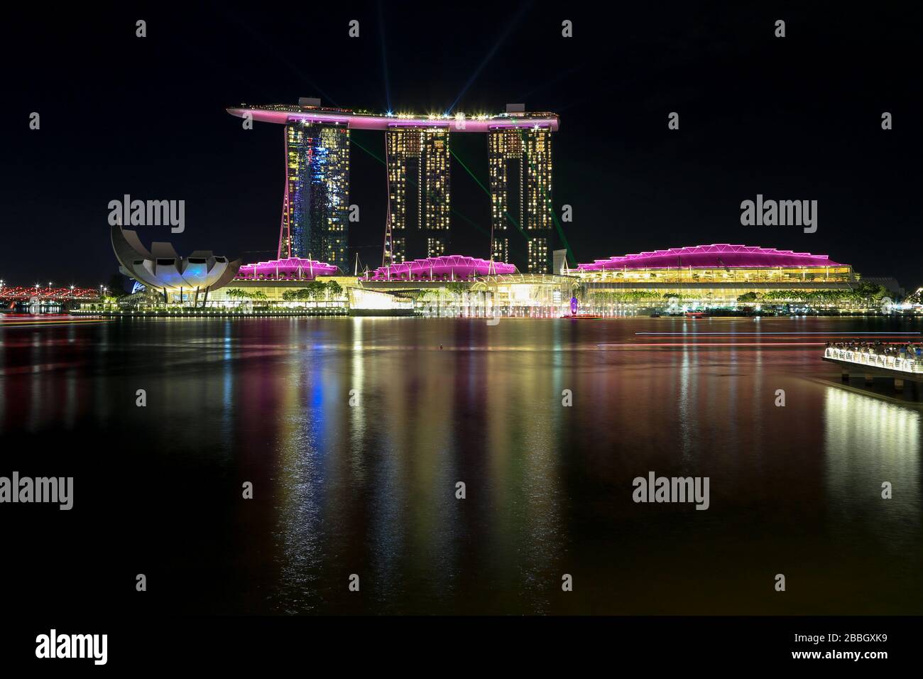 Singapore citylights hi-res stock photography and images - Alamy