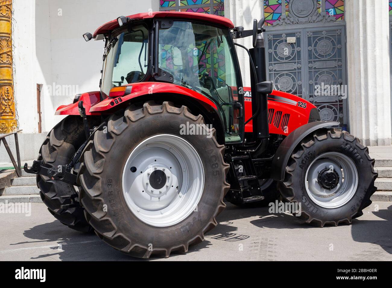 Ukraine, Kiev June 11, 2017 Farm tractor on International
