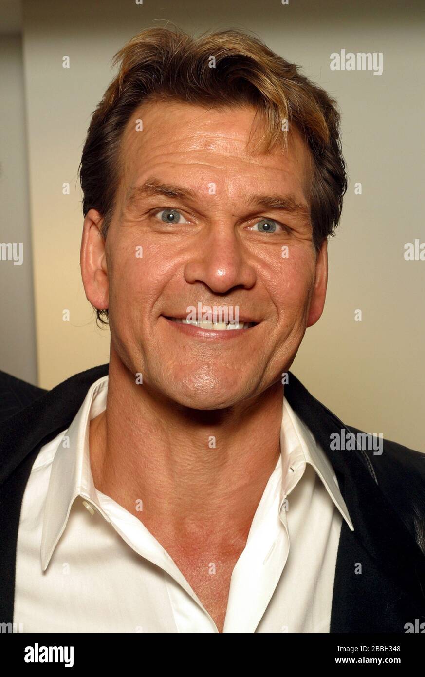 Patrick Swayze appearing at the University of Pennsylvania promoting  his new film One Last Dance.  April 7, 2003.  Credit:  Scott Weiner / MediaPunch Stock Photo