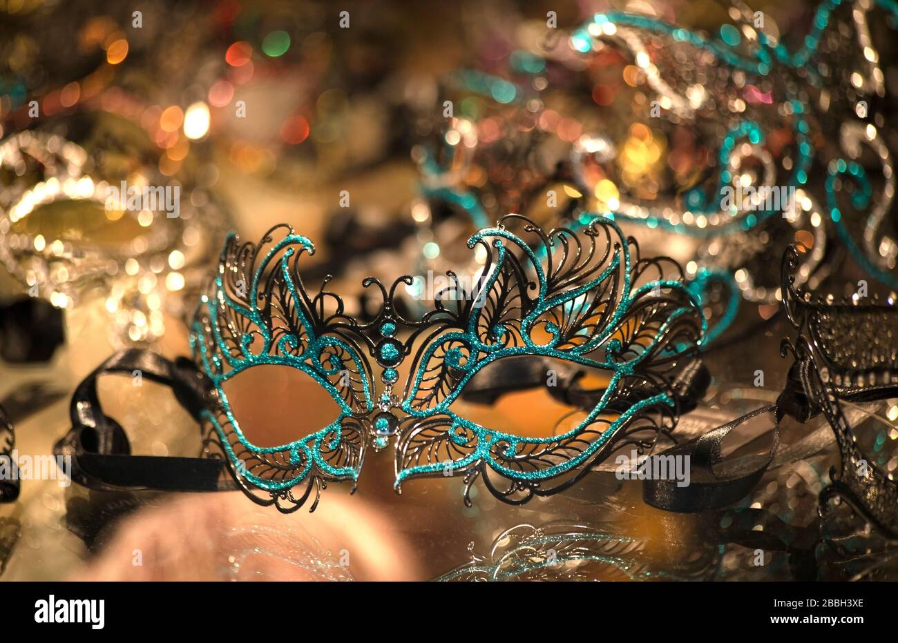 Decorative mask close up Stock Photo Alamy