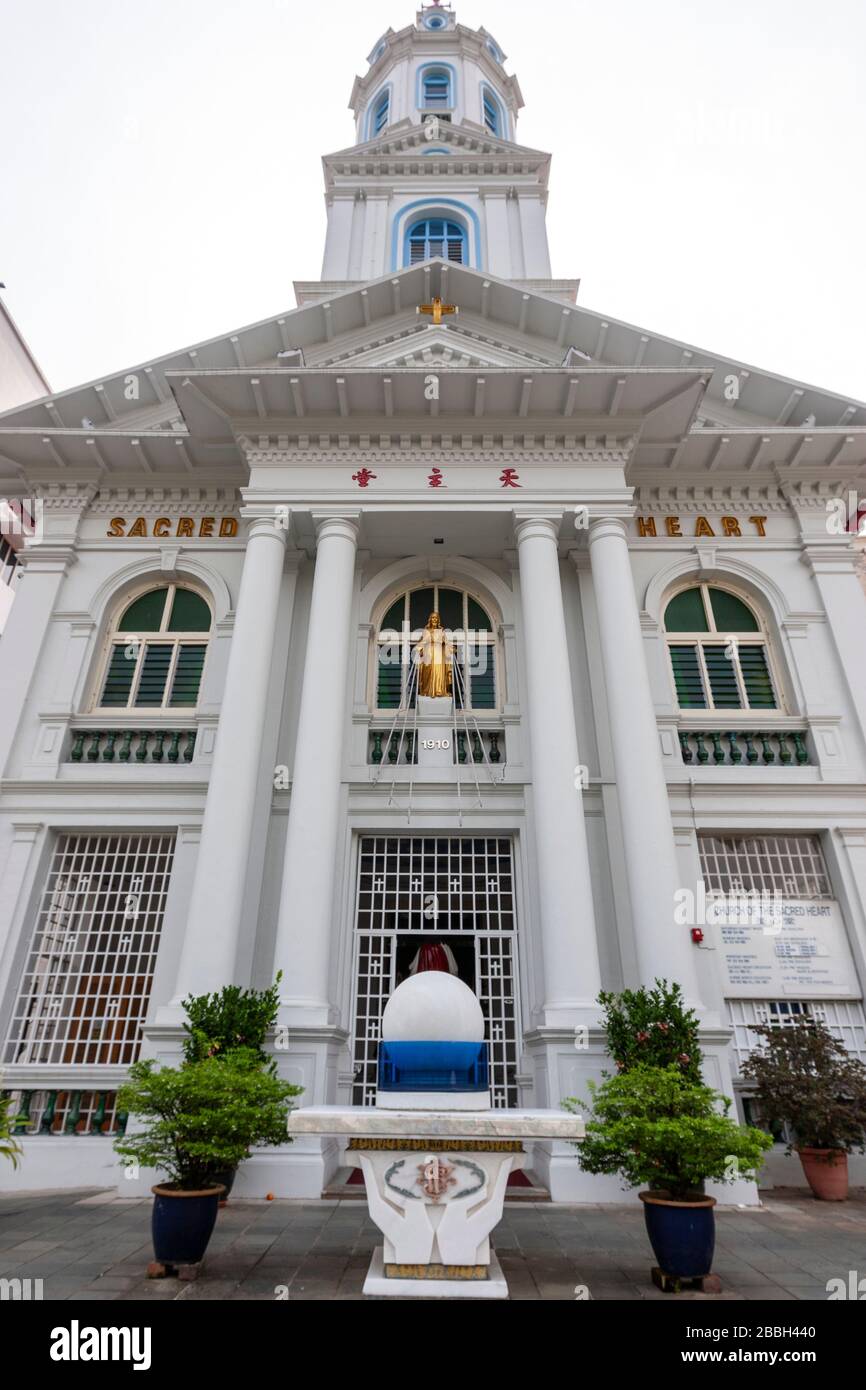 church-of-the-sacred-heart-singapore-hi-res-stock-photography-and