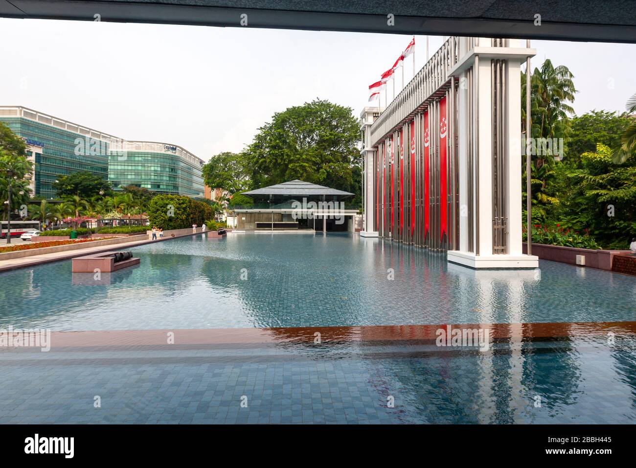 The Festival Arch at the Istana Park, Singapore Stock Photo