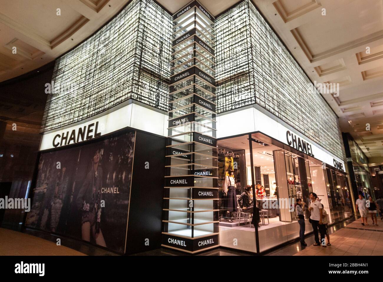Chanel luxury shop in a Ngee Ann City mall in Singapore Stock Photo Alamy