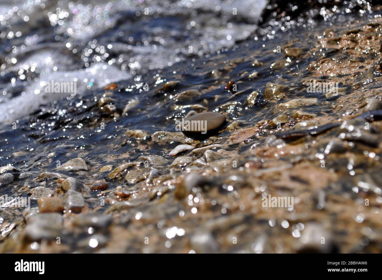 stone by the sea Stock Photo - Alamy