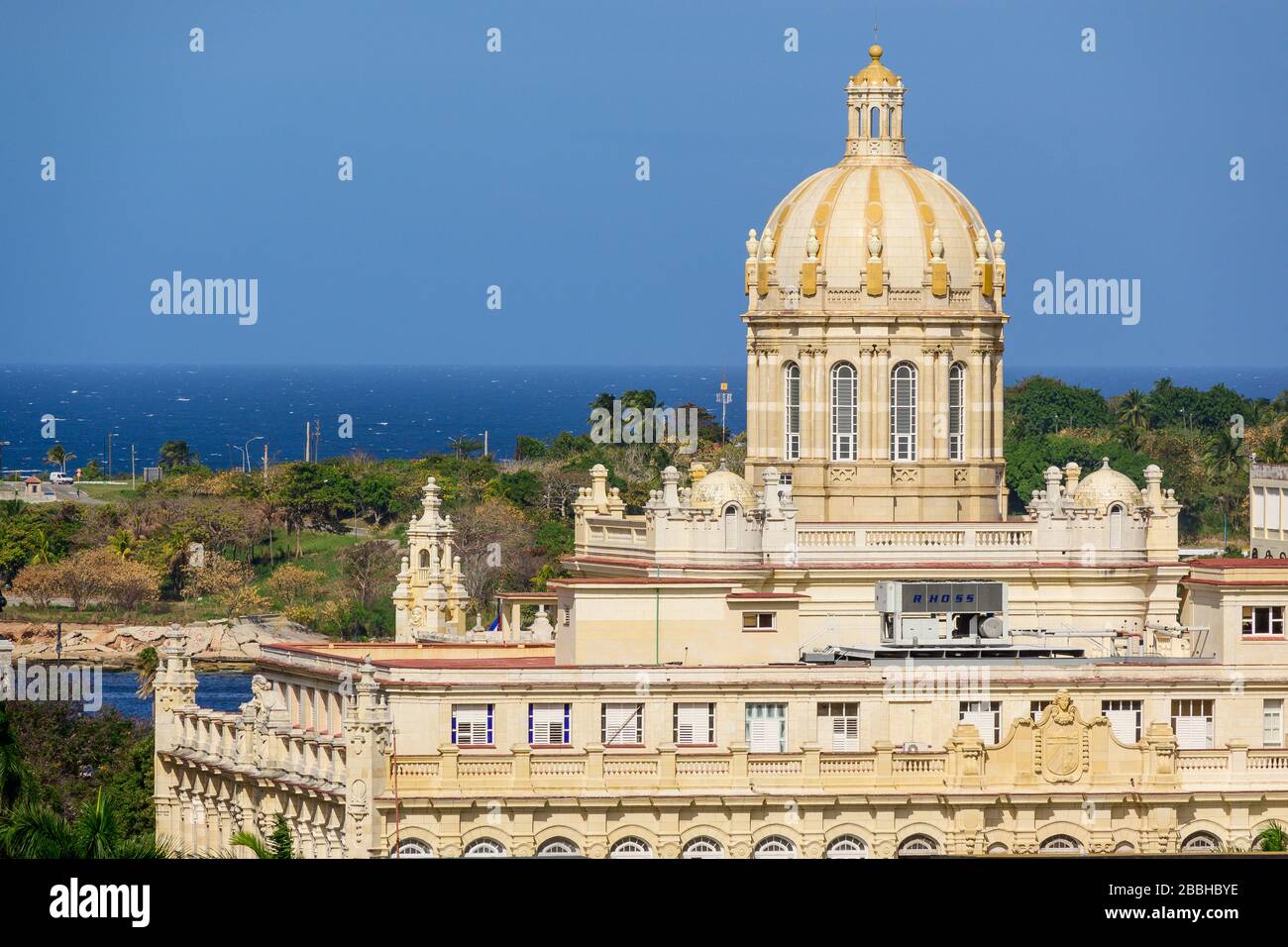 The Museum of the Revolution, formerly the Presidential Palace, Havana Vieja, Cuba Stock Photo