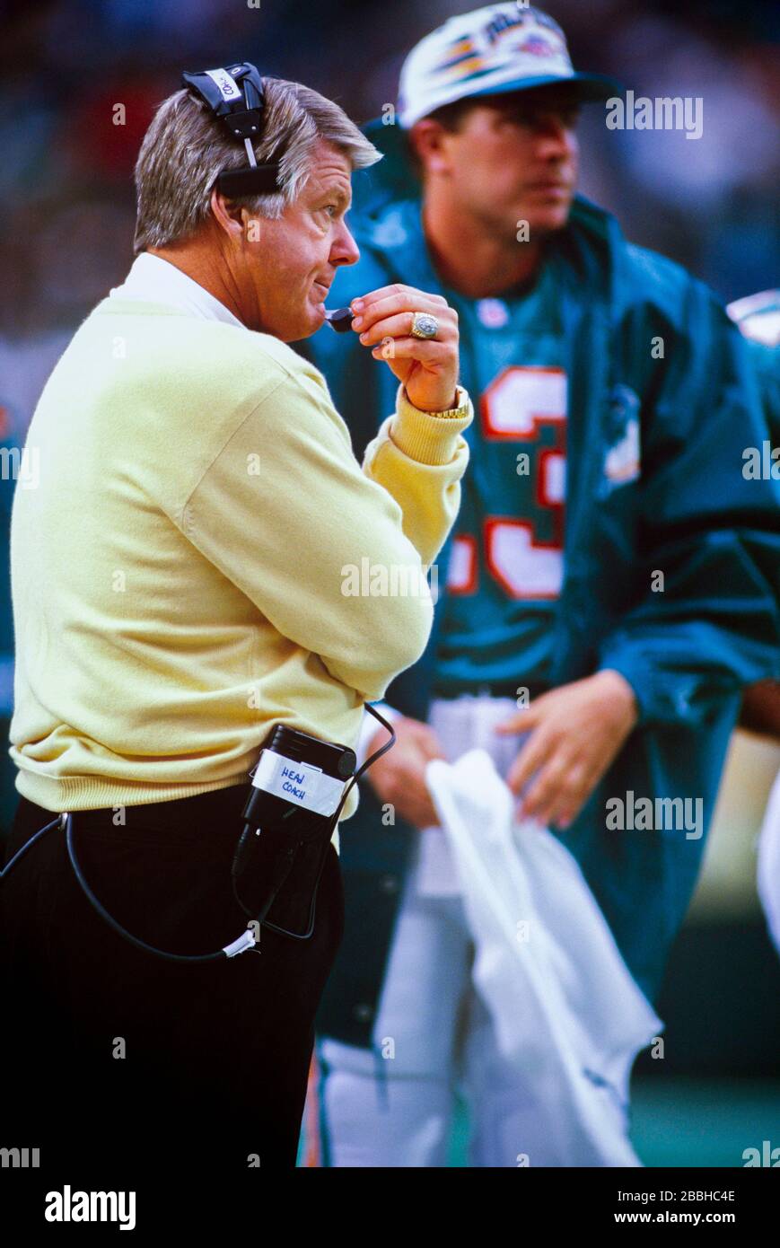 Miami Dolphins General manager, Jeff Ireland. Jimmy Buffett, Stephen M Ross  and head coach Tony Sparano The Miami Dolphins Stock Photo - Alamy