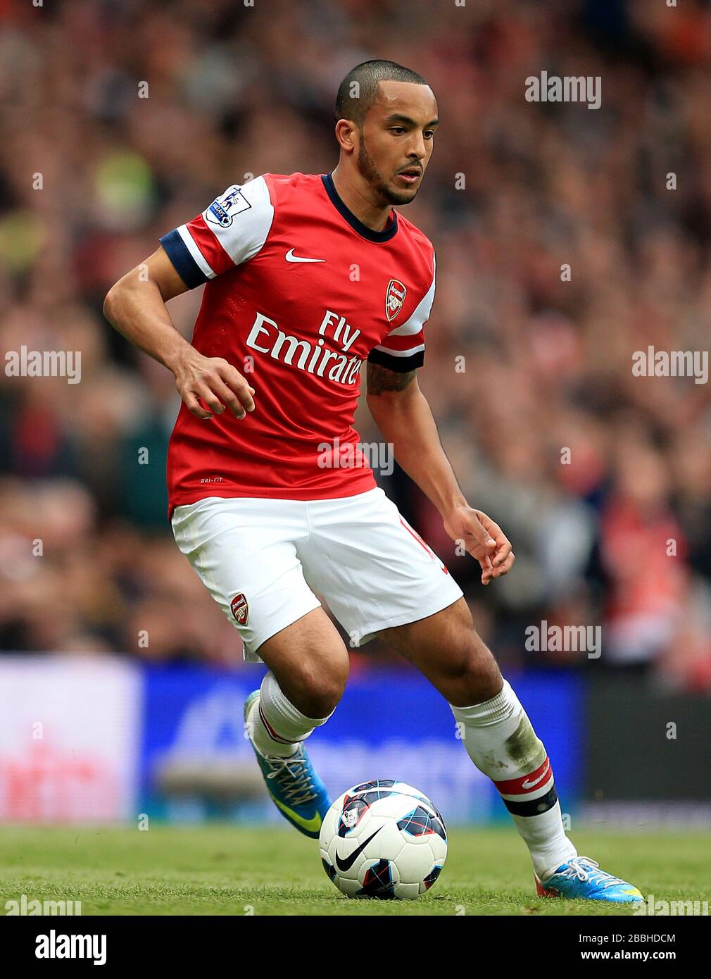 Arsenal O2 Walcott Theo Walcott, Arsenal Stock Photo - Alamy