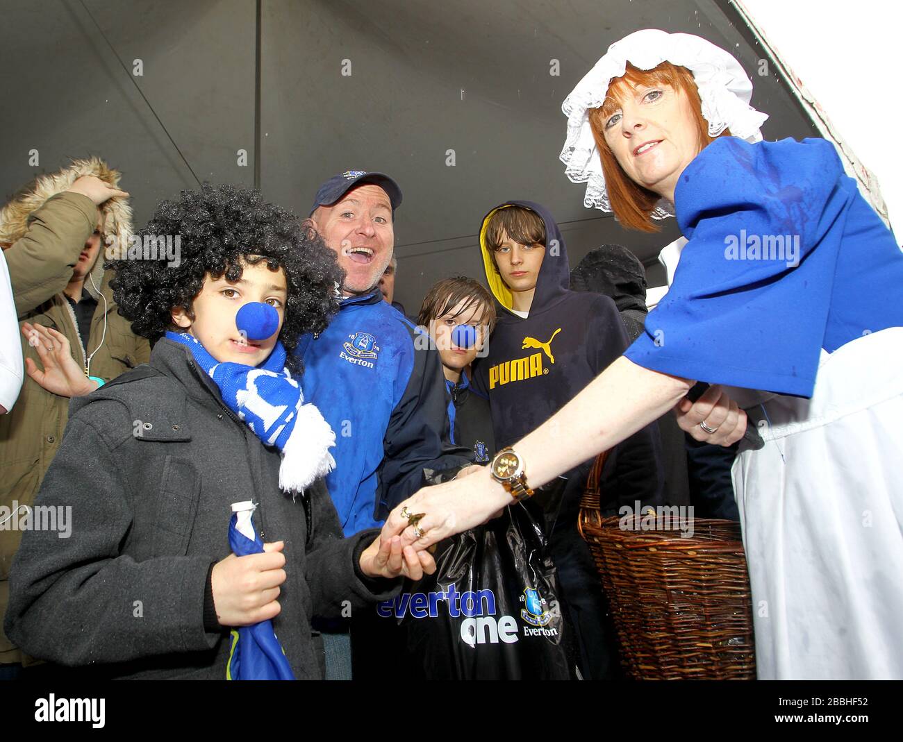 Everton toffee lady hires stock photography and images Alamy