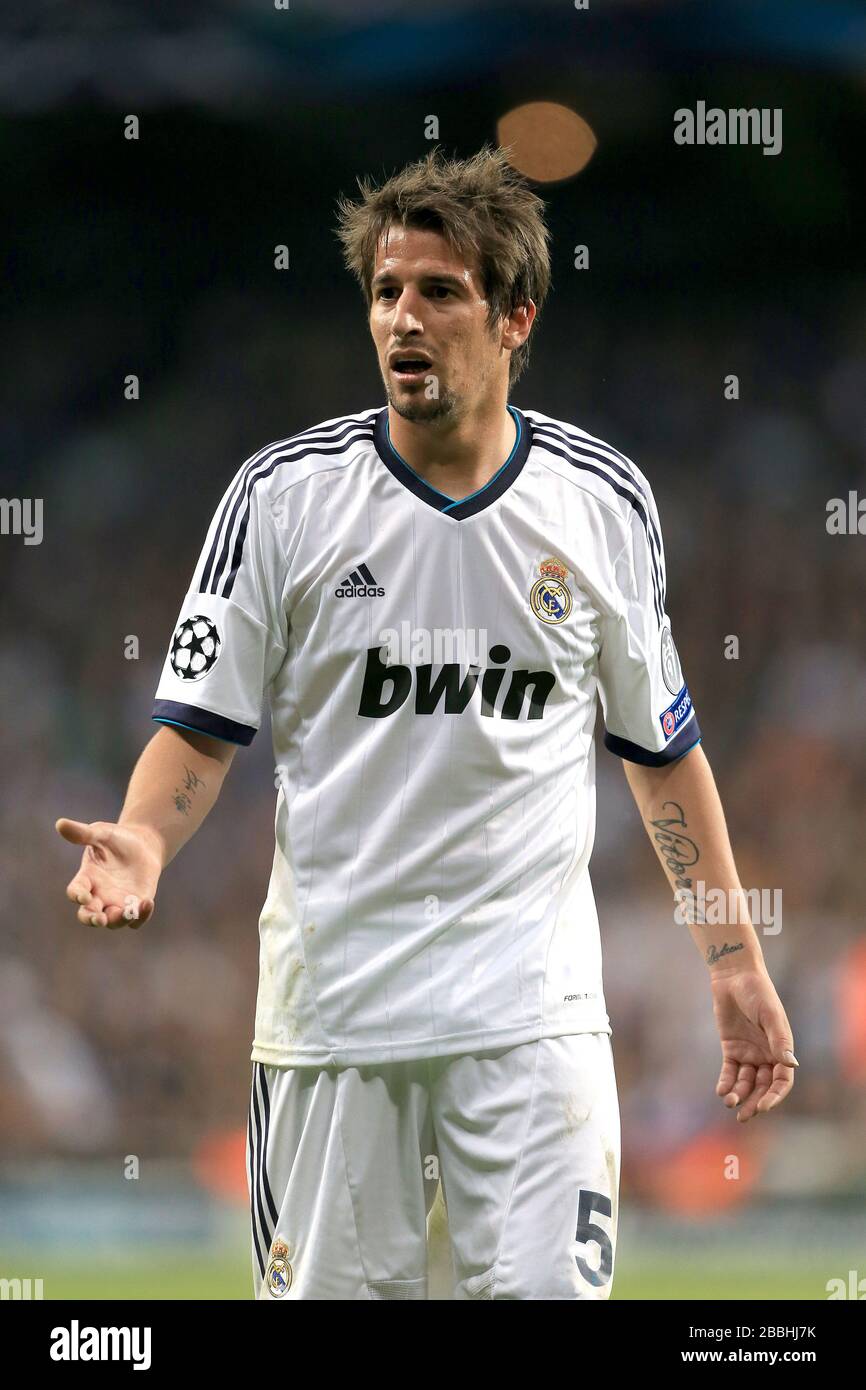 Fabio Coentrao, Real Madrid Stock Photo