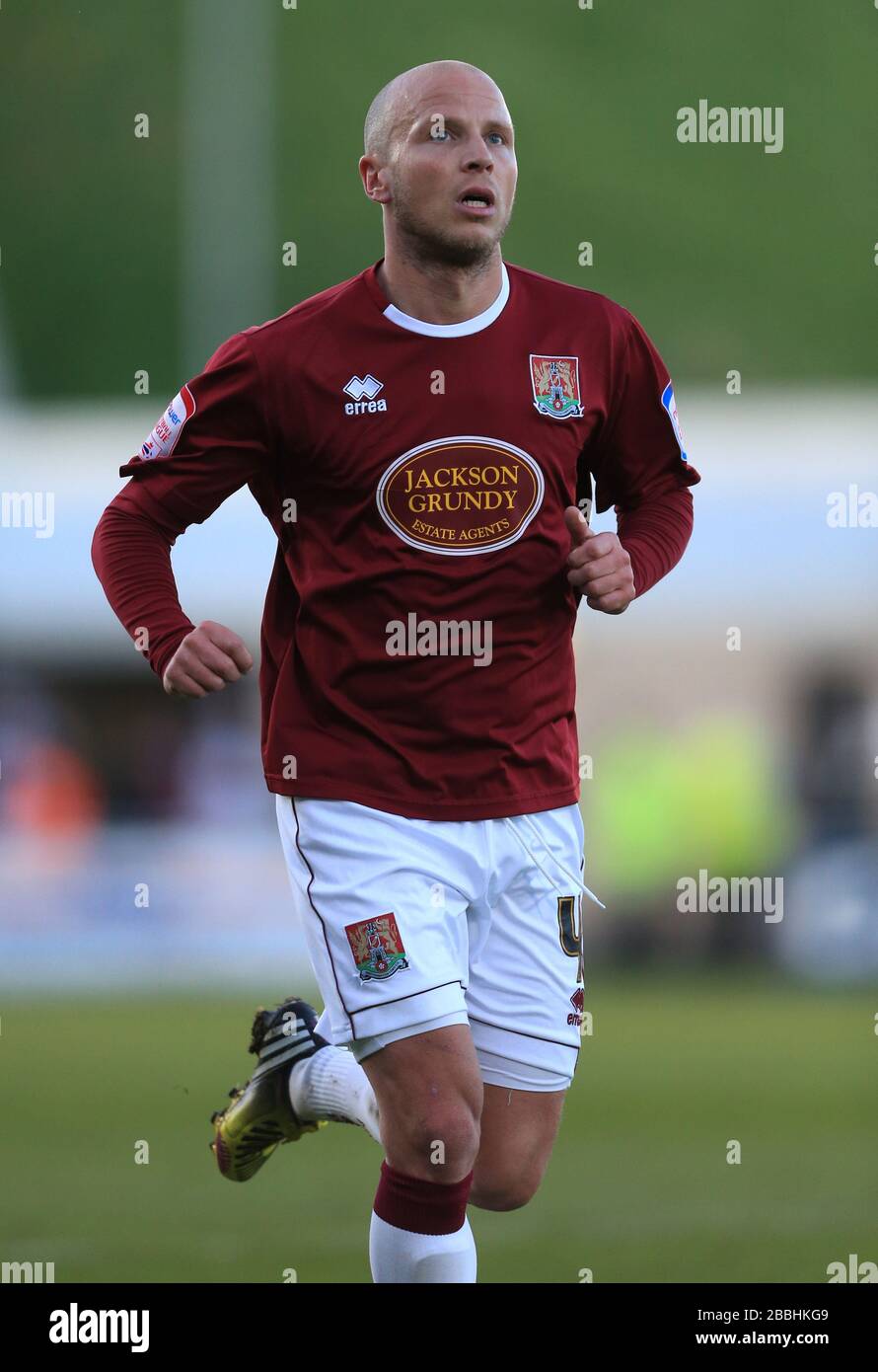 Northampton Town's Luke Guttridge Stock Photo Alamy
