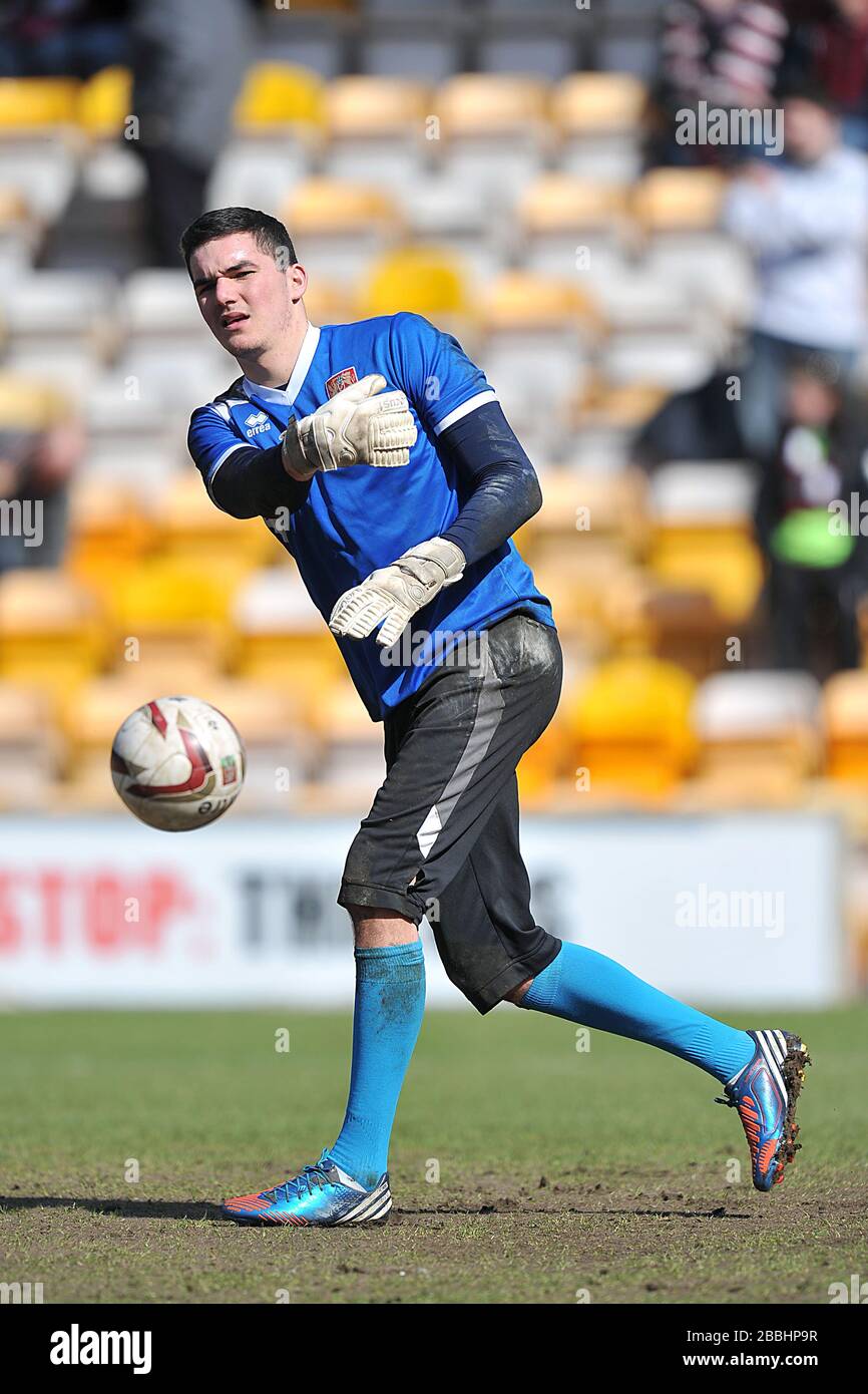 Lee Nicholls, Northampton Town goalkeeper Stock Photo