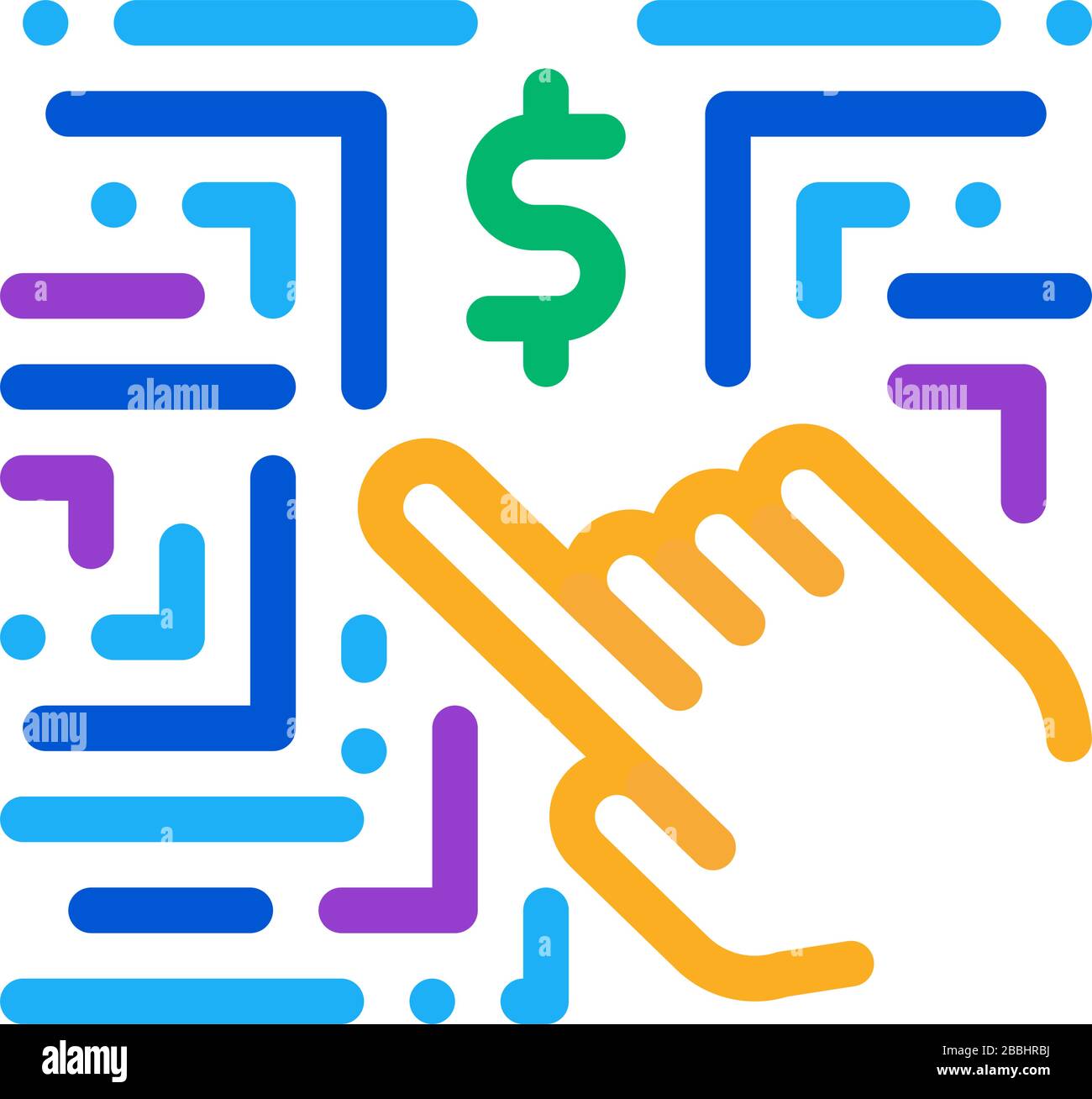 money-making innovation icon vector outline illustration Stock Vector ...