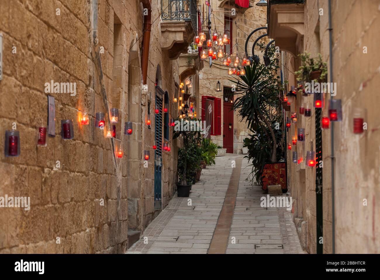 Malta, Birgu: BIRGUFEST - This event taking place in Birgu (also known as Vittoriosa), which is one of Malta's oldest and most historic cities, has no Stock Photo