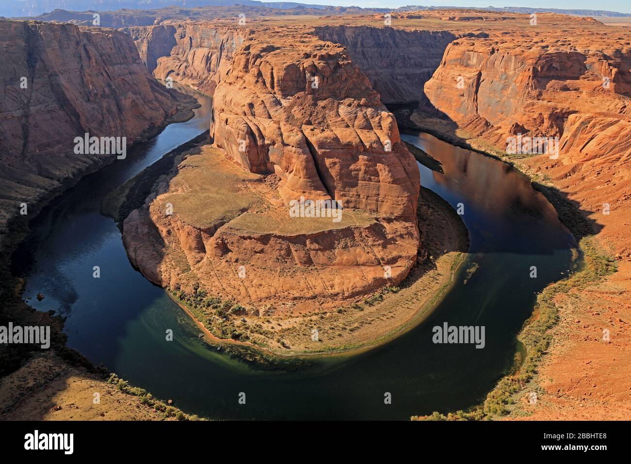 Horseshoe Bend on the Colorado River Stock Photo Alamy