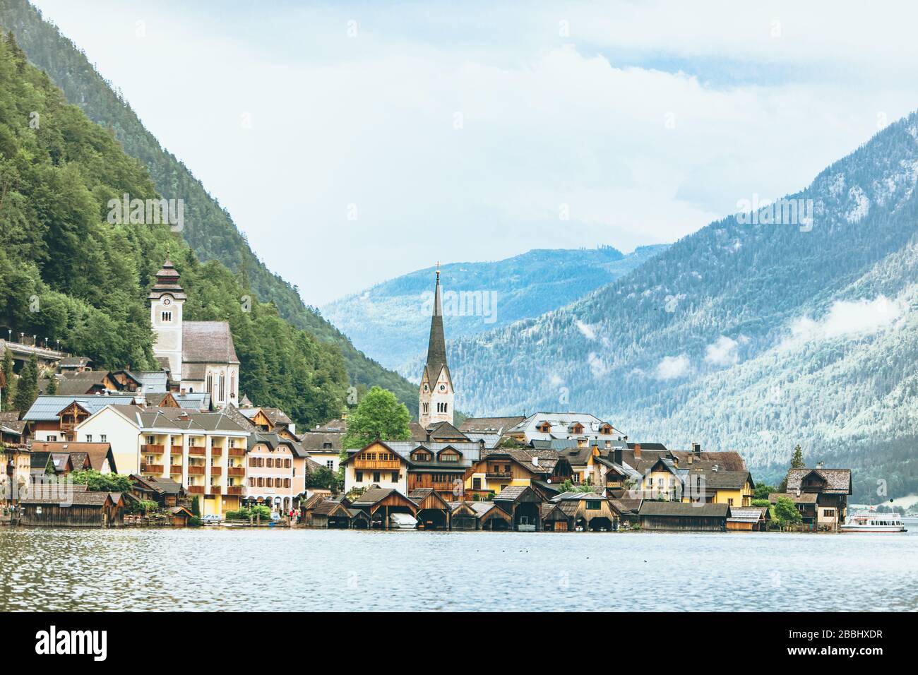 Landscape View Of Hallstatt City In Austrian Alps Stock Photo Alamy landscape-view-of-hallstatt-city-in-austrian-alps-stock-photo-alamy