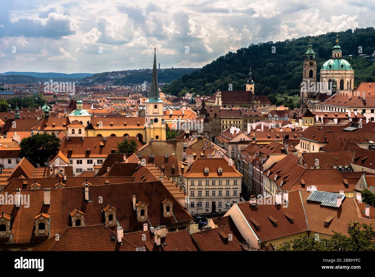 Mala Strana - district of the city of Prague, Czech Republic, and one of  its most historic neighbourhoods Stock Photo - Alamy