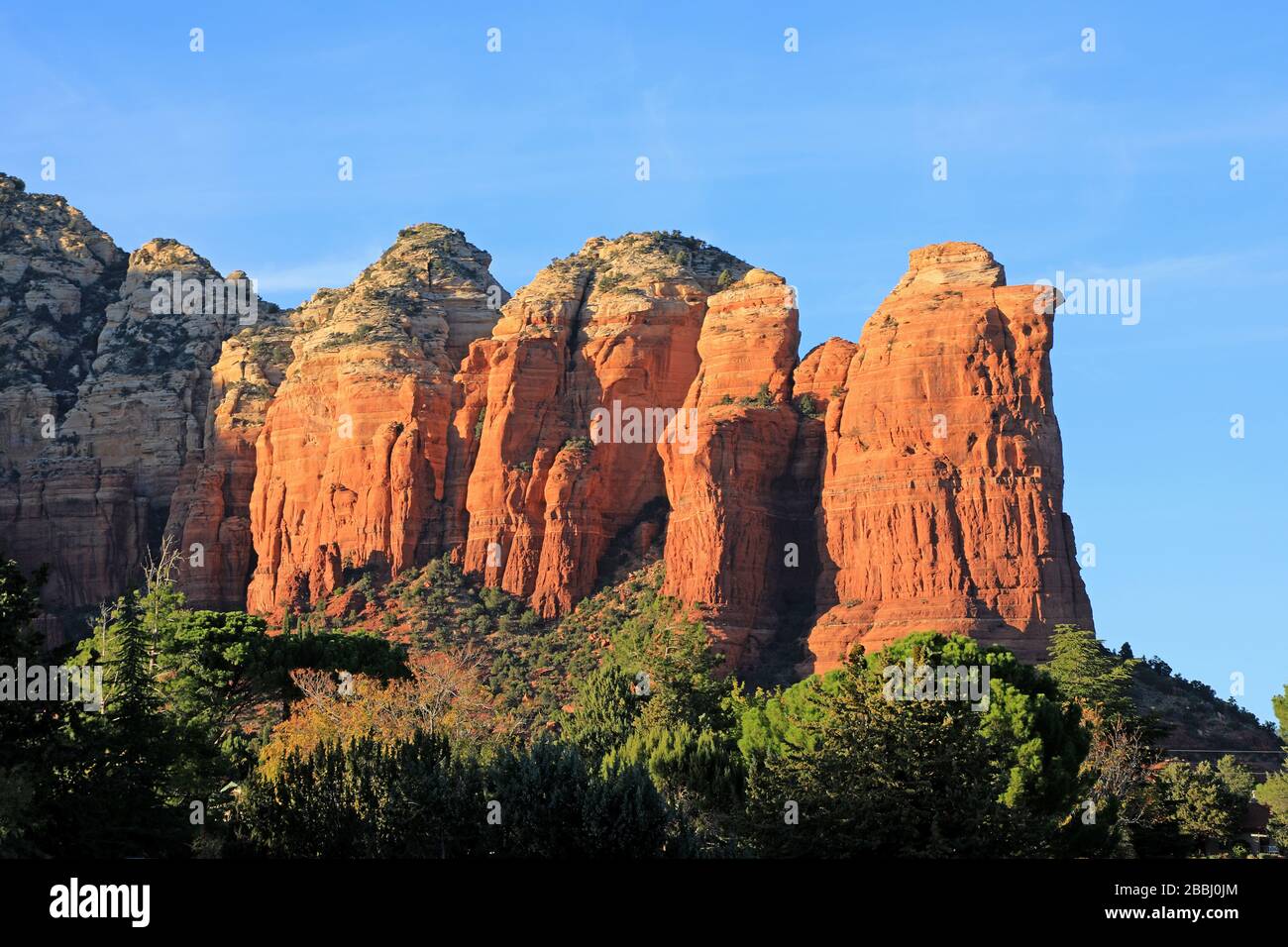 Coffee Pot Rock Sedona, Arizona, USA Stock Photo Alamy