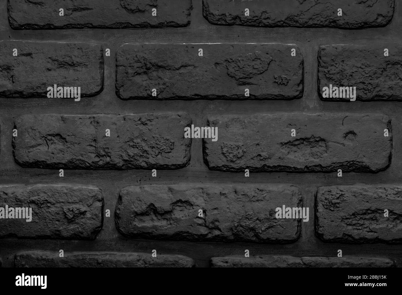 black background of old vintage brick wall Stock Photo - Alamy