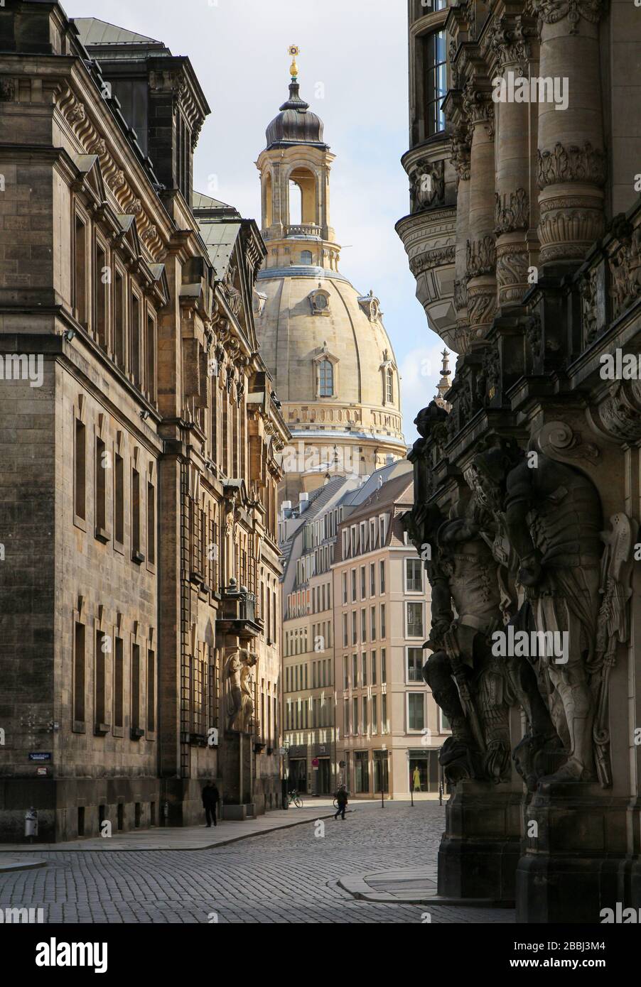 Dresden is a beautiful city in the east of Germany with impressive buildings in the Baroque