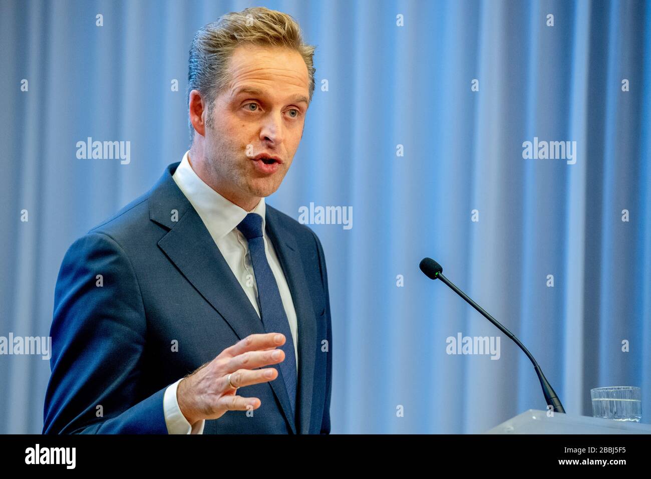 Minister Of Health Welfare And Sport Cda Hugo De Jonge During A Press Conference On Decisions