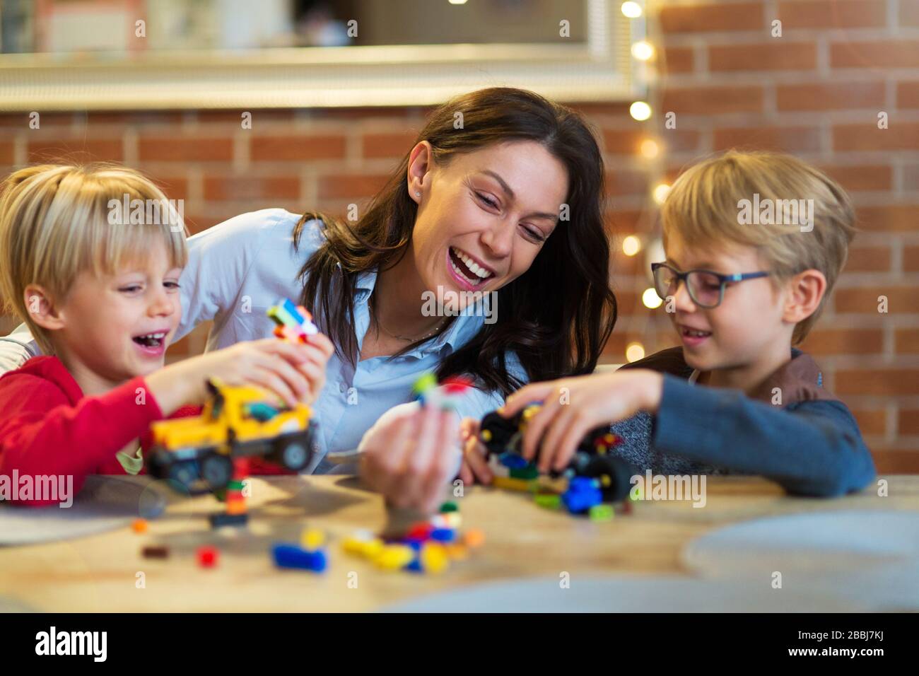 Female kids children mother hi-res stock photography and images - Alamy