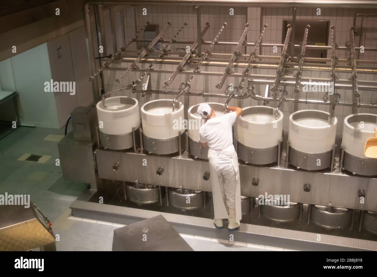 Le Gruyere cheese production Switzerland, 03/09/2019, The Beautiful