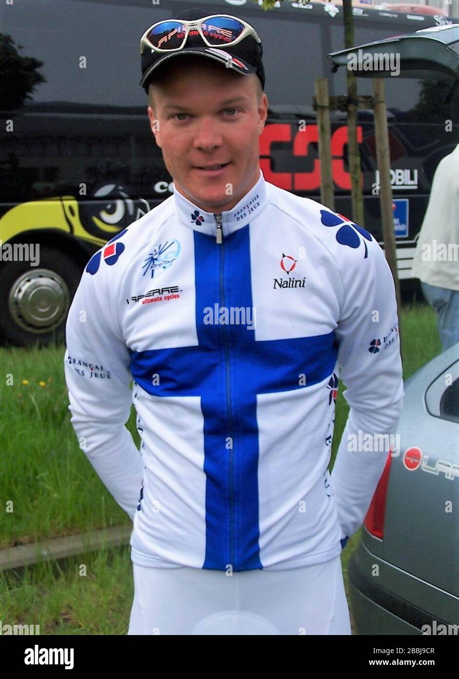 Jussi Veikkanen of Française des jeux during the Tour d'Italie 2006 Stage 1  cycling race, May 7: Mons - Charleroi, 203 km on May 07, 2006 in Mons,  Belgique - Photo Laurent Lairys / DPPI Stock Photo - Alamy