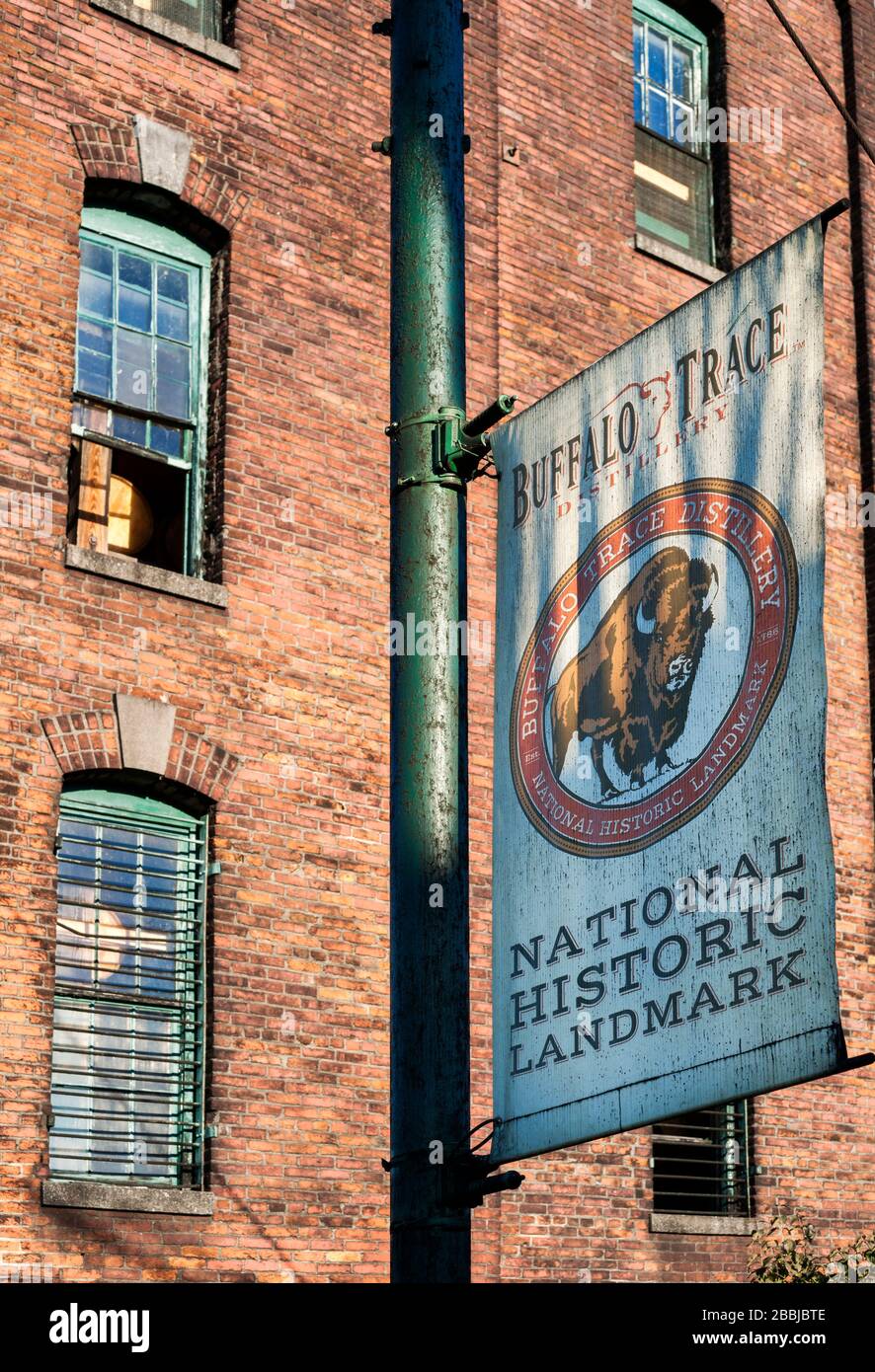 Buffalo Trace Bourbon Distillery, Frankfort, KY, USA Stock Photo Alamy