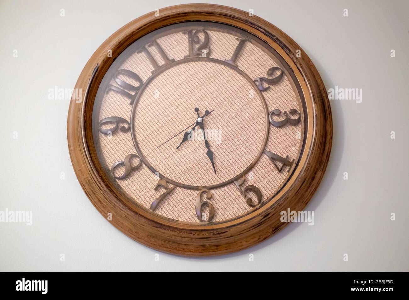 Watch on the wall. Interior design and style Stock Photo Alamy