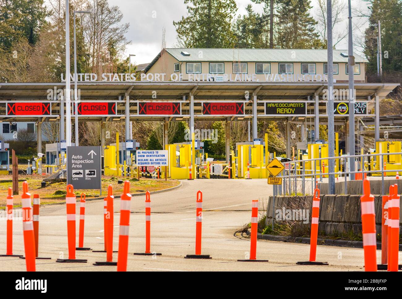 Pacific border crossing hires stock photography and images Alamy