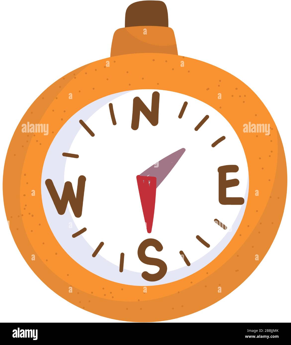 camping travel compass tool isolated icon design vector illustration ...