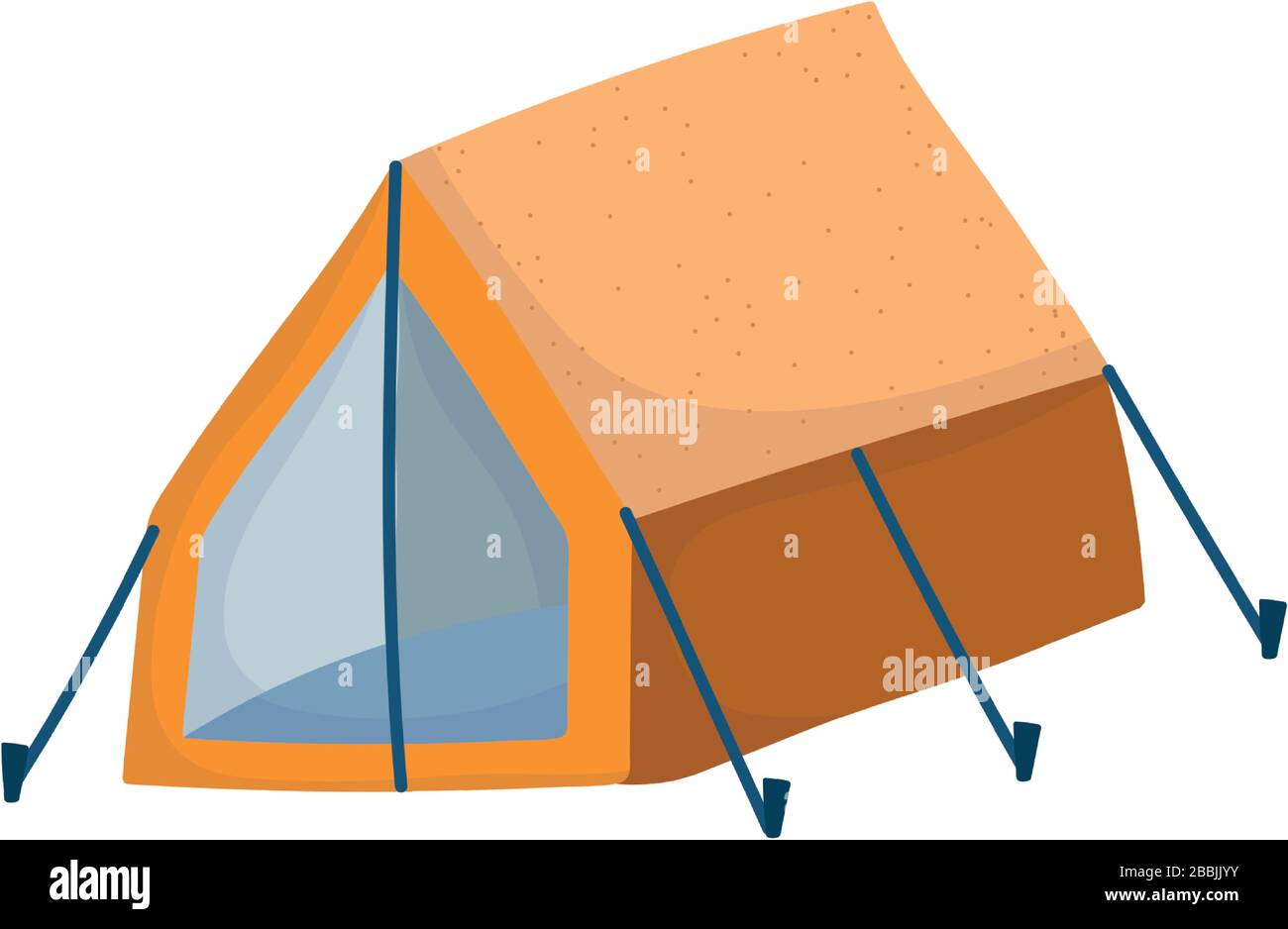 camping tent equipment isolated icon design vector illustration Stock ...