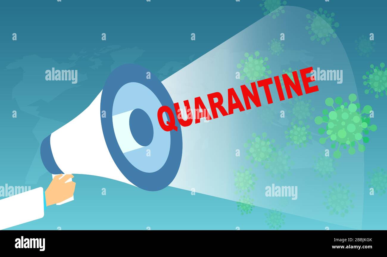 Quarantine Stock Vector Images Alamy