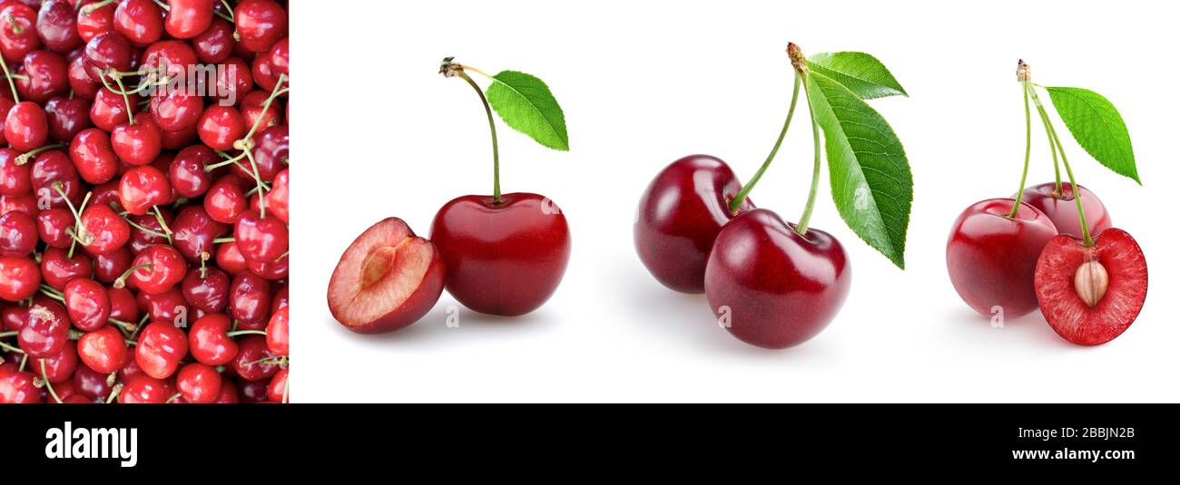 cherry, fruit, food, red, sweet, cherries, fresh, Kirsche, Obst, Lebensmittel, rot, süß, frisch Stock Photo