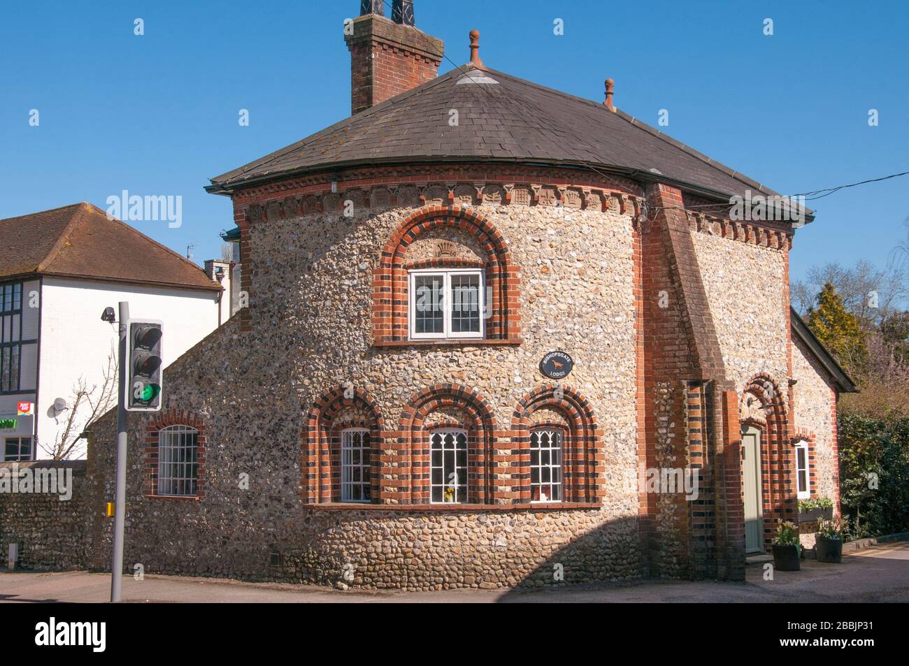 Buildings of the Horsley Estate designed by Sir Charles Barry (1820) at